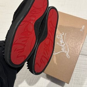 Christian Louboutin Black Sneakers